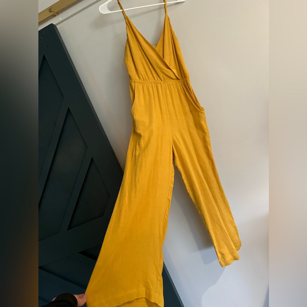 Linen Yellow / Mustard Jumper